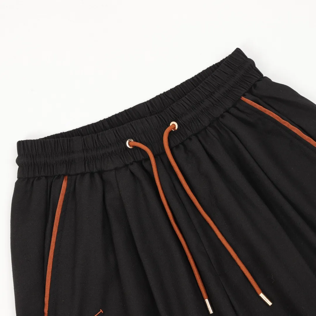 P300 Ralph Lauren/Ralph Lauren War Horse Embroidered Tencel Linen Casual Shorts Size: XS-L